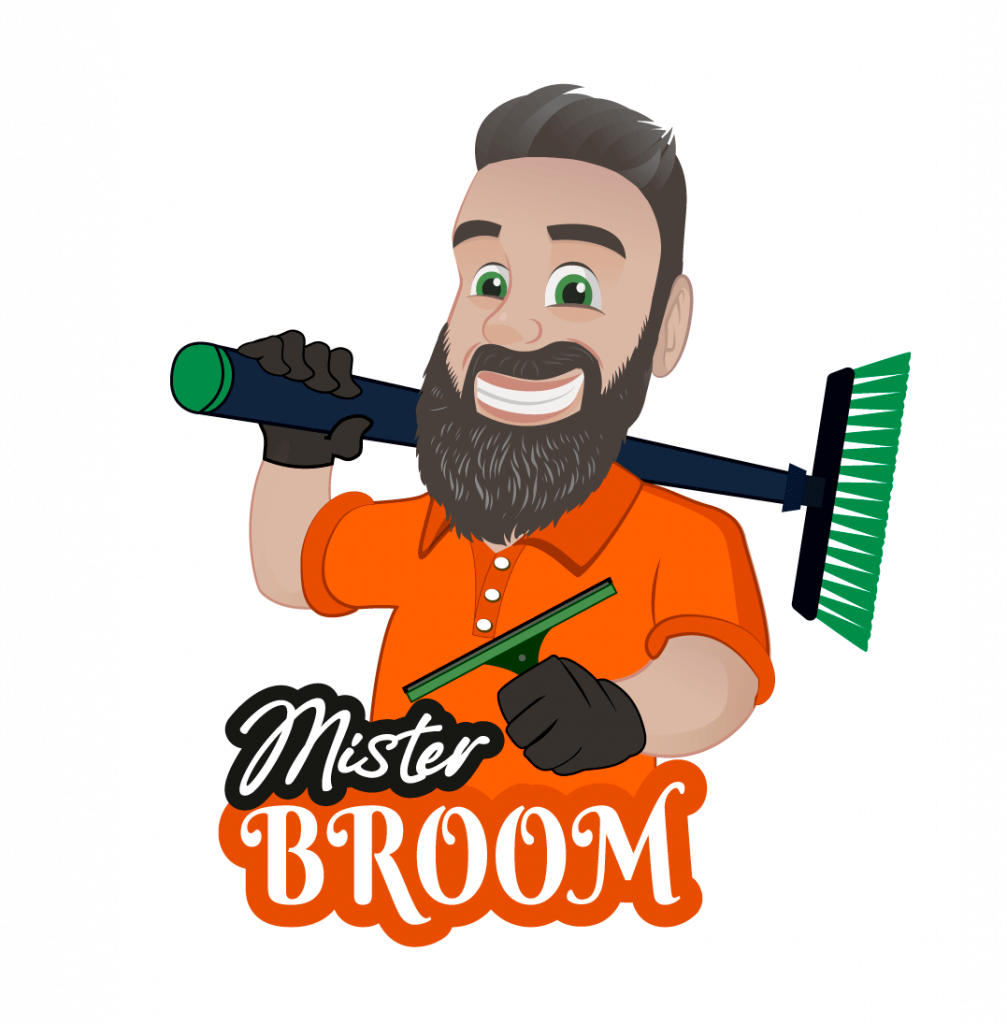 Final Mister Broom Logo con trazo